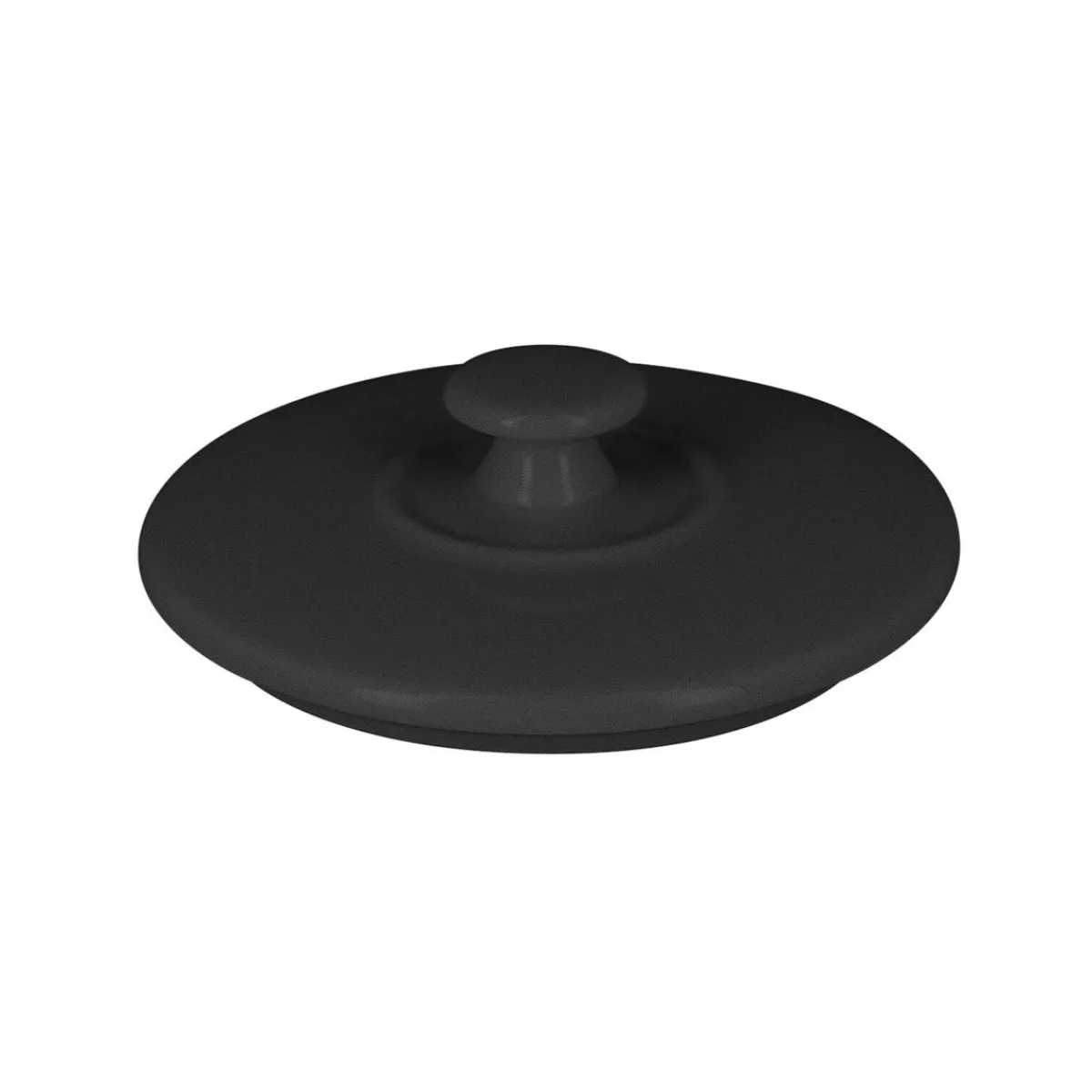 RAK Couvercle pour cocotte rond noir porcelaine vitrifiée Ø 8,5 cm Chefs Fusion Discount