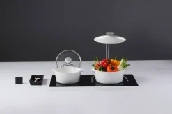 Couvercle pour cocotte rond transparent verre Ø 22 cm ution 2 - REVOL