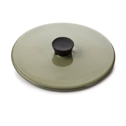 Couvercle pour cocotte vert porcelaine culinaire Ø 12 cm Caractère - REVOL Sale