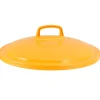 GILAC Couvercle pour conteneur 75 L jaune plastique Ø 56 cm 16 cm Sale