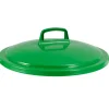 Couvercle pour conteneur 75 L vert plastique Ø 56 cm 16 cm - GILAC