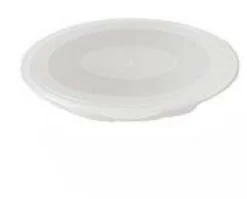 Couvercle pour coupelle rond blanc polypropylène (pp) Ø 12 cm Vaisselle Enfance - PLASTOREX New