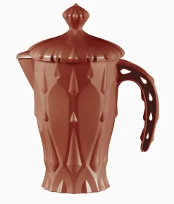 SAINT ROMAIN Couvercle pour pichet 0.5L terracotta fibre végétale Banquise Liliroc Outlet