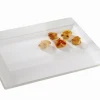Couvercle pour plateau rectangulaire transparent plastique 38,5x27,5x5,5 cm Oxstal (100 pièces) - PRO.MUNDI Hot