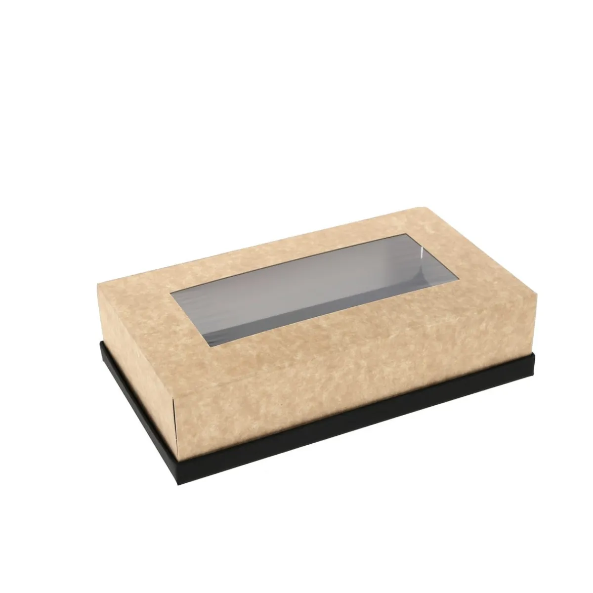 PRO.MUNDI Couvercle pour plateau-repas rectangulaire carton 36,6x26,8x6 cm Oxstal (200 pièces) Outlet