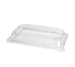 Couvercle pour plateau sushi transparent 226x146x22 mm (50 pièces) - DUNI Clearance