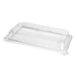 DUNI Couvercle pour plateau sushi transparent 248x156x33 mm (50 pièces) Clearance