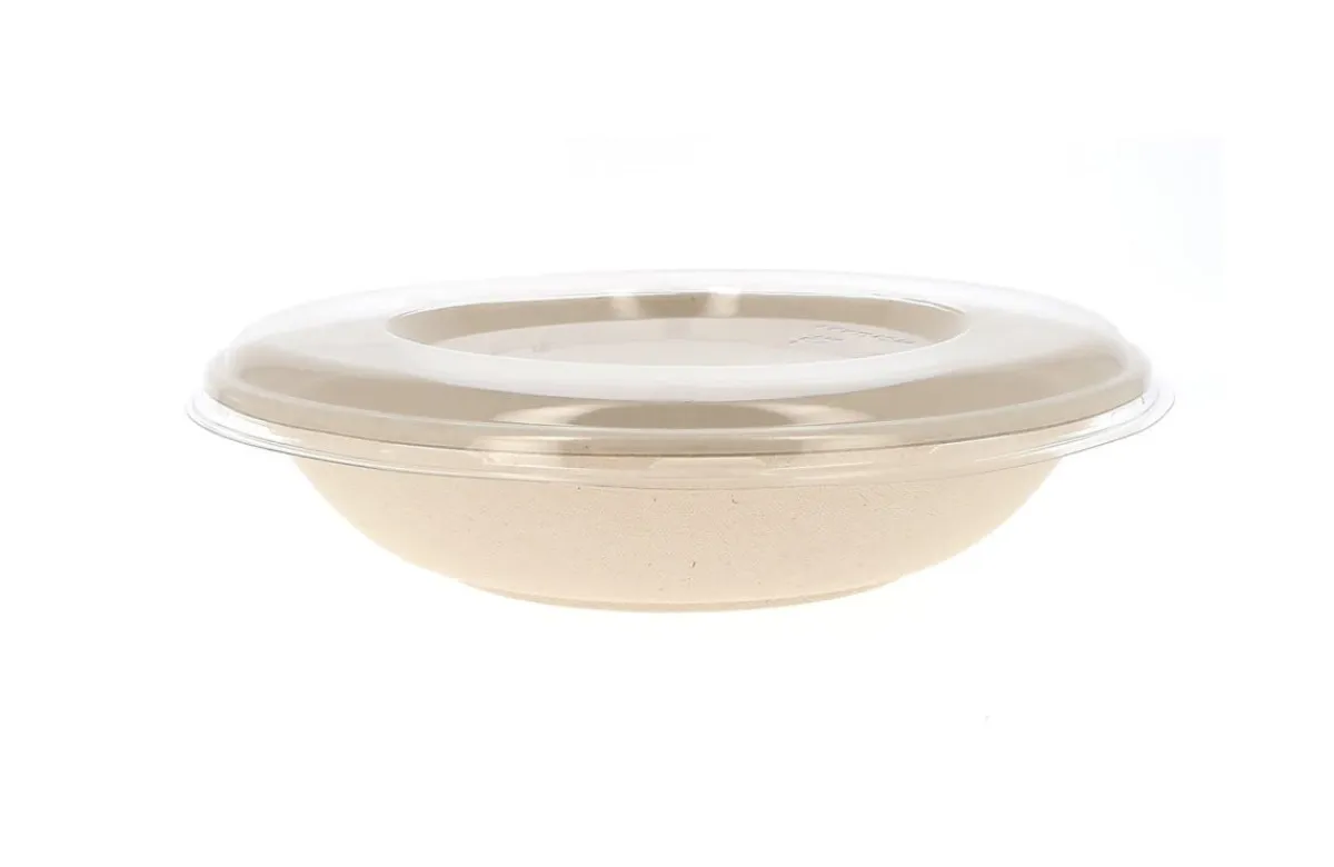 PRO.MUNDI Couvercle pour pot plastique rond transparent Ø 20,5 cm Oxstal (500 pièces) Best