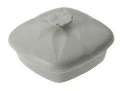 Couvercle pour ravier 25 cl Blanc Coton fibre végétale Liliroc - SAINT ROMAIN Clearance