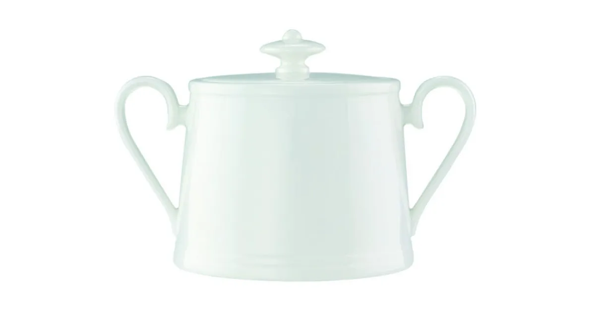 VILLEROY & BOCH Couvercle pour sucrier rond ivoire porcelaine bone china Stella