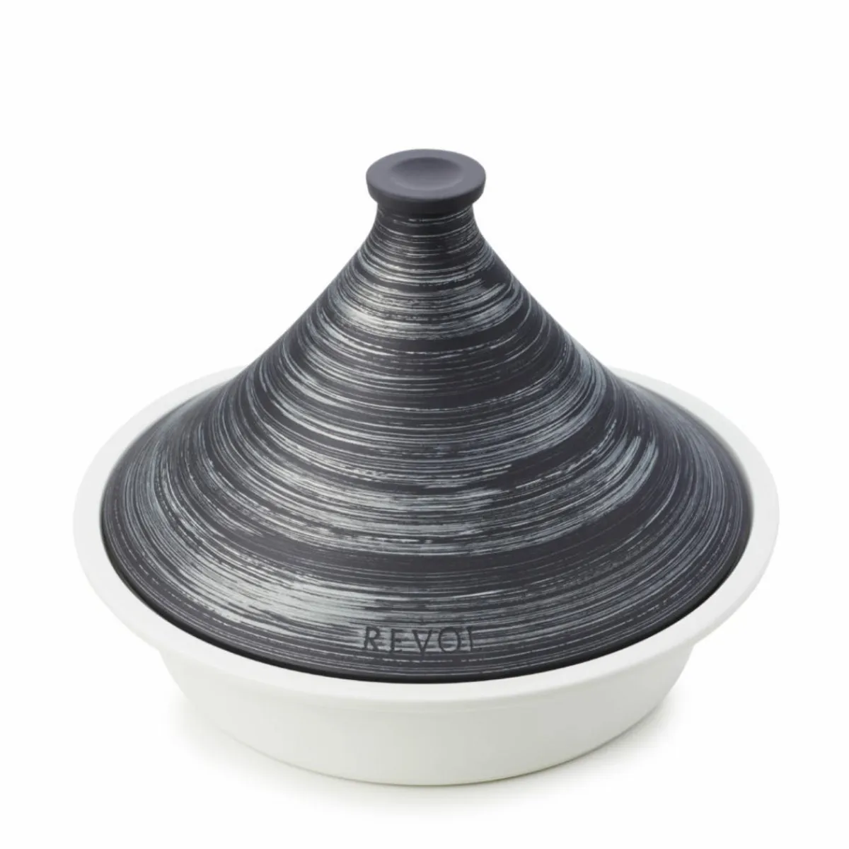 REVOL Couvercle pour tajine rond noir porcelaine culinaire Ø 29 cm ution 2 New
