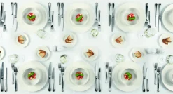 Couvercle pour théière rond ivoire porcelaine vitrifiée Ø 7,4 cm Banquet - RAK Discount