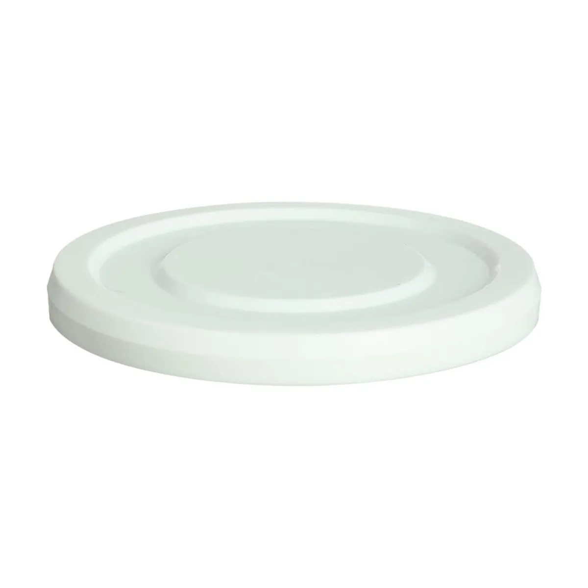 Couvercle rond blanc polyéthylène Ø 9 cm Compatible - ARCOROC Best