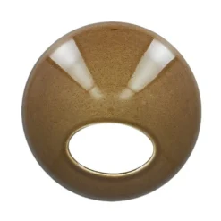 Couvercle rond bronze porcelaine vitrifiée Ø 14,5 cm Ashore - RAK Outlet