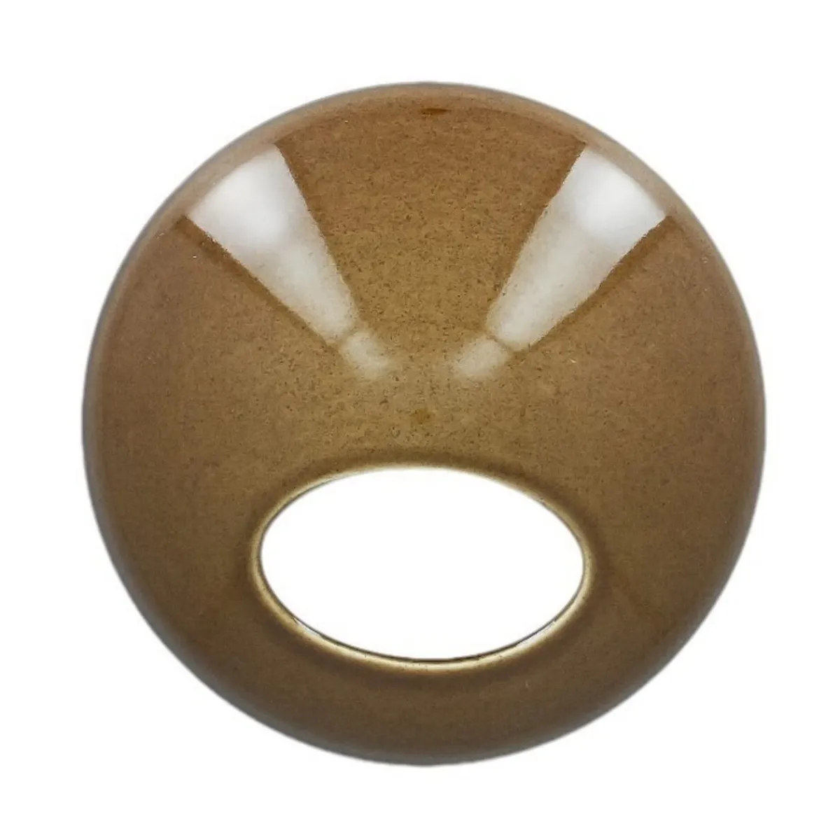 Couvercle rond bronze porcelaine vitrifiée Ø 14,5 cm Ashore - RAK Outlet