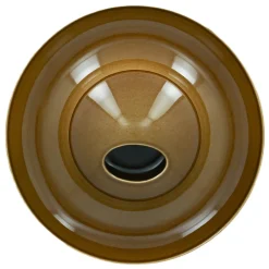 Couvercle rond bronze porcelaine vitrifiée Ø 14,5 cm Ashore - RAK Outlet