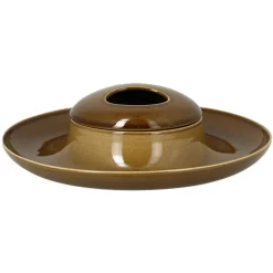 Couvercle rond bronze porcelaine vitrifiée Ø 14,5 cm Ashore - RAK Outlet