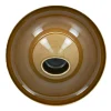 RAK Couvercle rond bronze porcelaine vitrifiée Ø 9 cm Ashore