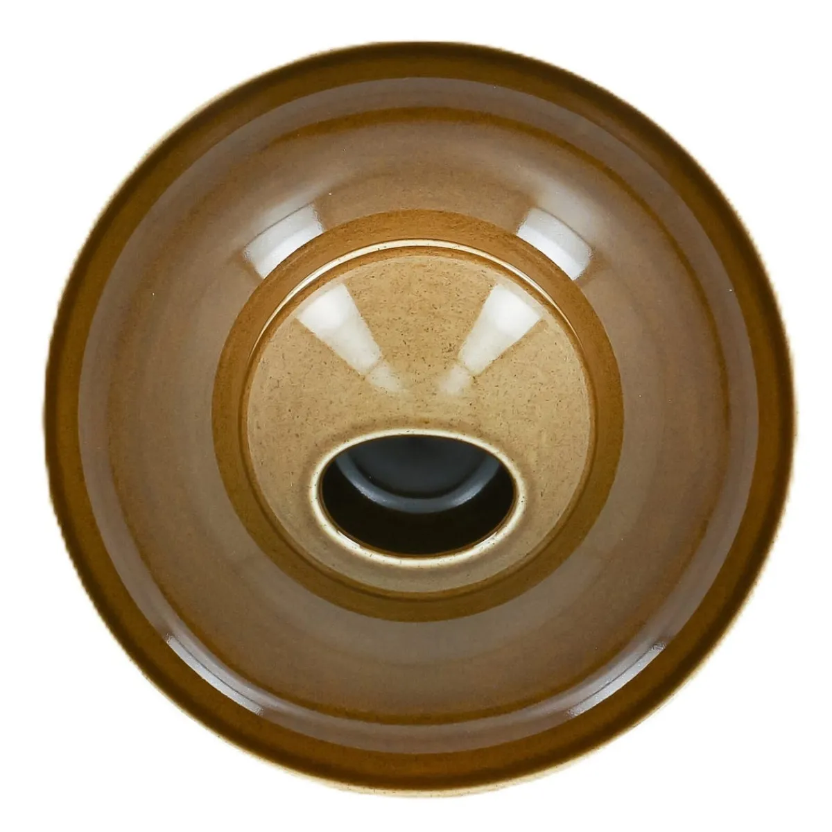 RAK Couvercle rond bronze porcelaine vitrifiée Ø 9 cm Ashore