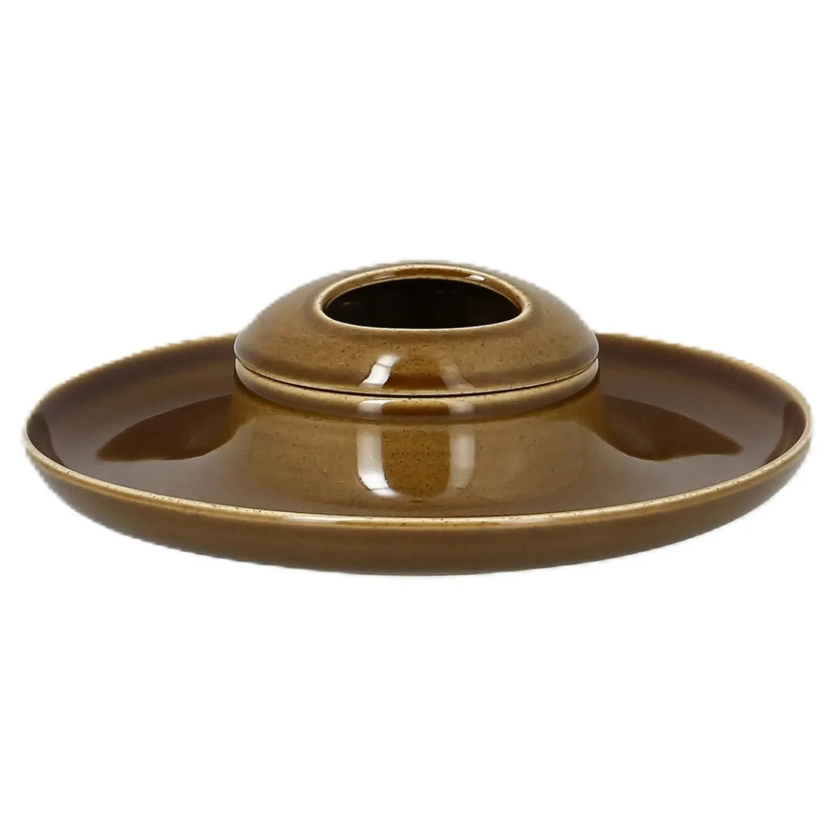 RAK Couvercle rond bronze porcelaine vitrifiée Ø 9 cm Ashore