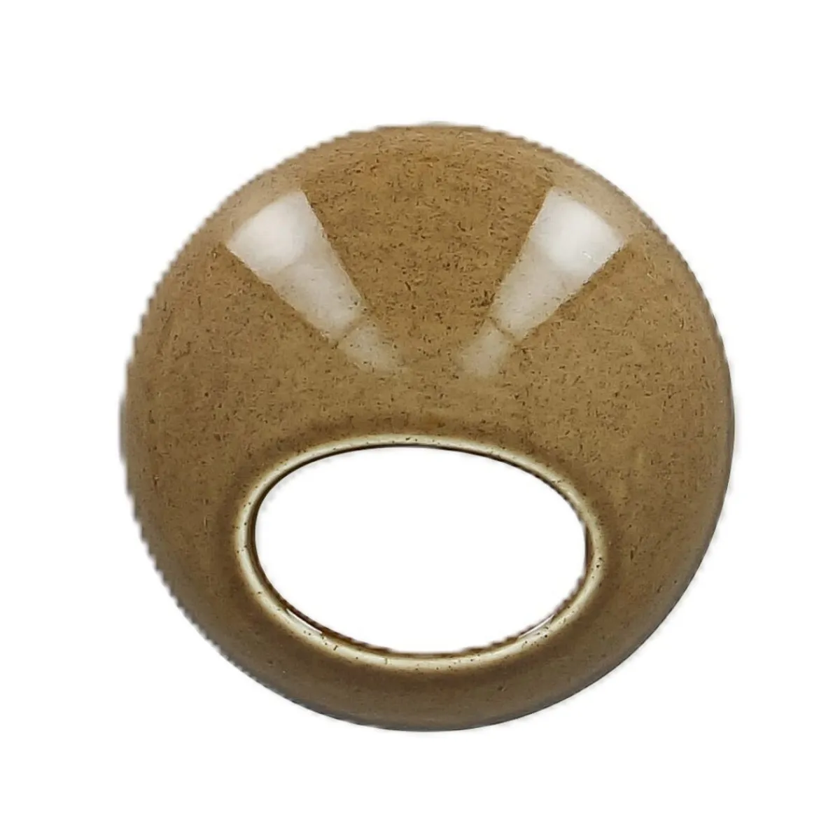 RAK Couvercle rond bronze porcelaine vitrifiée Ø 9 cm Ashore