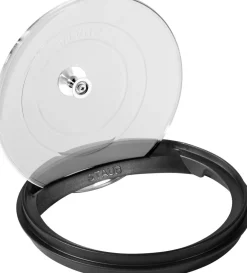 STAUB Couvercle rond transparent verre trempé Ø 23,2 cm 6 cm Discount