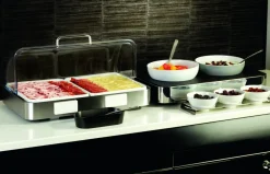 DEGRENNE Couvercle set réfrigéré gn 1/1 plastique 56x35x19 cm Evento Hot
