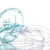 Couvre assiette rond transparent copolyester Ø 25,4 cm - enova