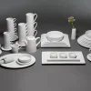 Crémier blanc porcelaine vitrifiée 40 cl Ø 9 cm Access - RAK Hot