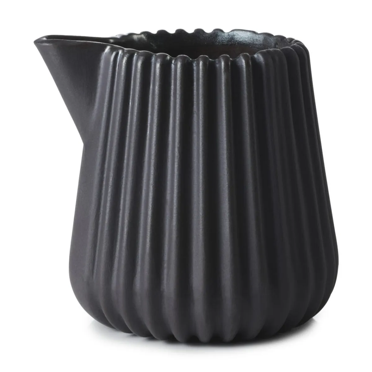 Crémier conique noir porcelaine culinaire 10 cl Ø 7 cm Pekoe - REVOL Clearance