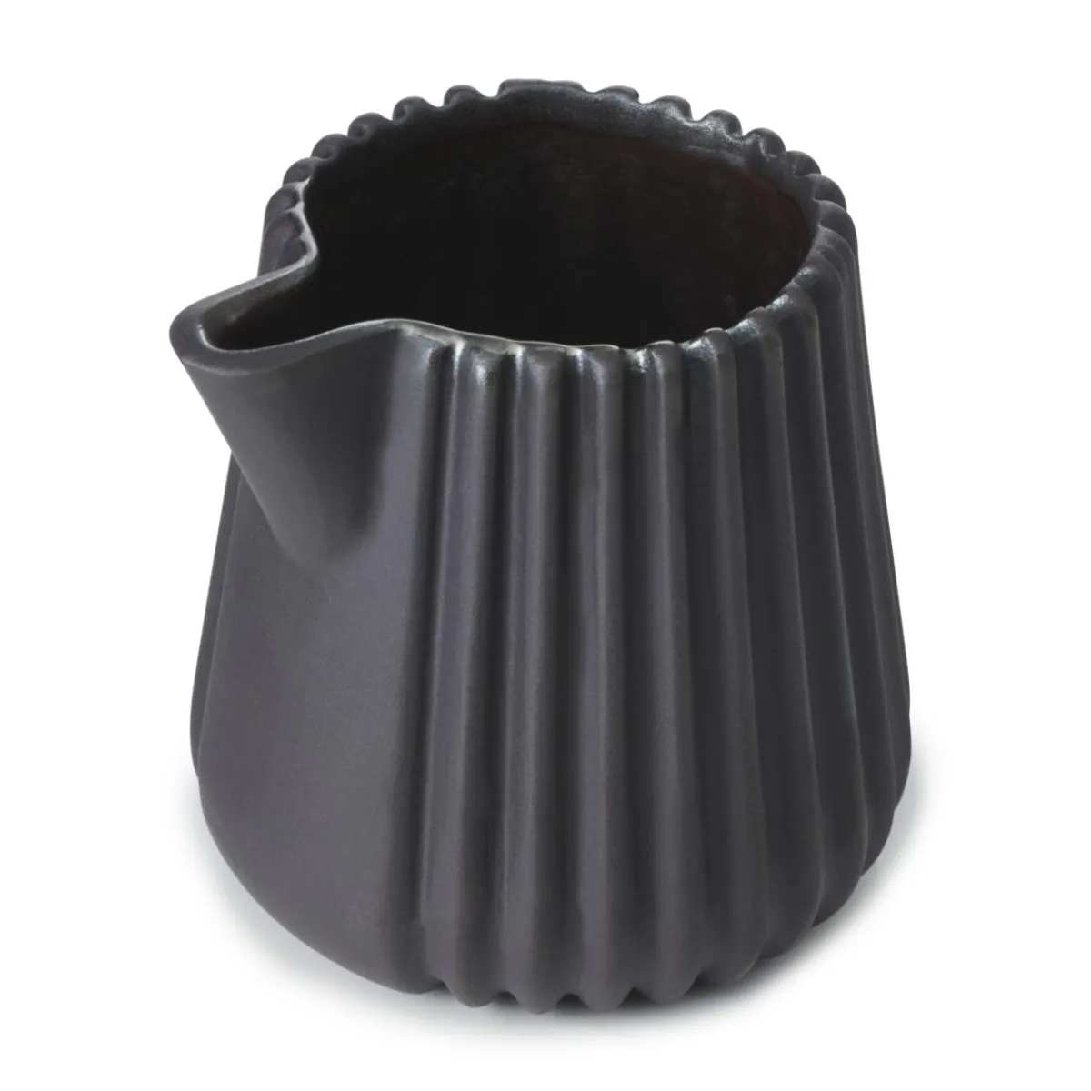 Crémier conique noir porcelaine culinaire 10 cl Ø 7 cm Pekoe - REVOL Clearance