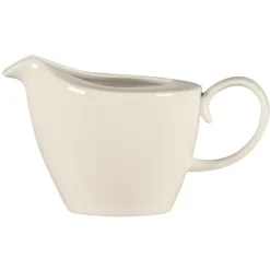 Crémier ovale blanc porcelaine bone china Ø 7,8 cm Bravura - RAK Online
