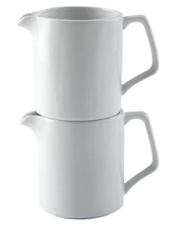 Crémier rond blanc porcelaine 15 cl Ø 6,1 cm Cafett - PRO.MUNDI