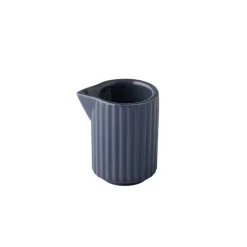 APS Crémier rond bleu marine porcelaine 4 cl Ø 4,5 cm The Grid Outlet