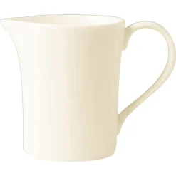 Crémier rond ivoire porcelaine vitrifiée 15 cl Ø 7 cm Fine Dine - RAK Online