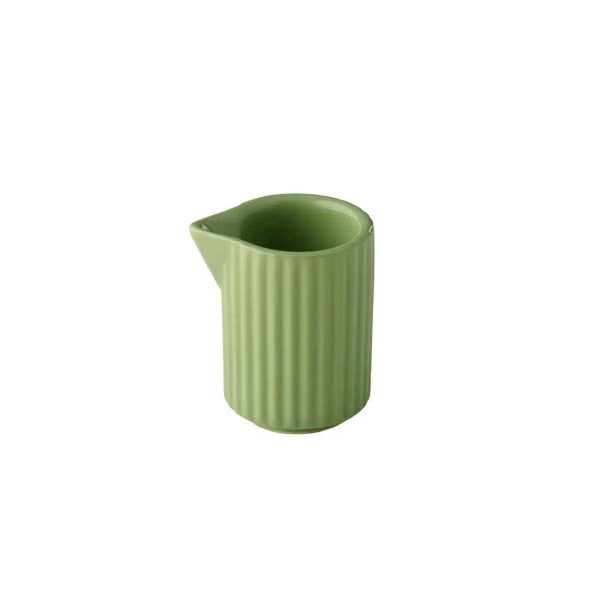 APS Crémier rond vert porcelaine 4 cl Ø 4,5 cm The Grid Hot