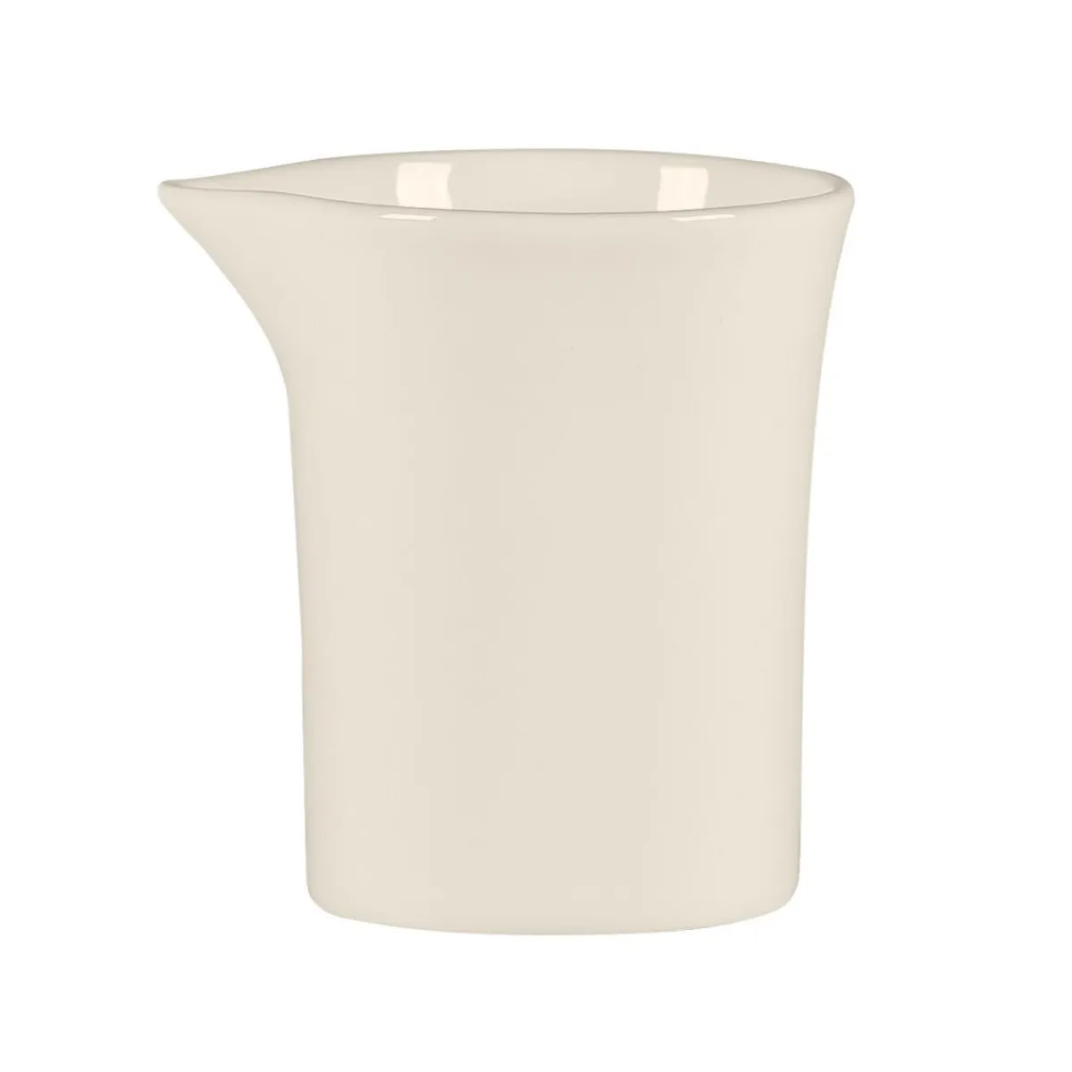 Crémier sans anse rond blanc porcelaine bone china Ø 5,9 cm Fedra - RAK Clearance