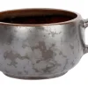 Crémier/saucière argent porcelaine 16 cl Ø 9 cm Elements Mineral - PROOF