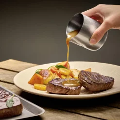 Crémier/saucière inox Ø 6 cm 6,5 cm 15 cl Flow - APS