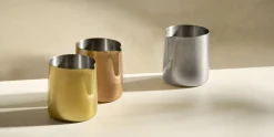 Crémier/saucière inox cuivre Ø 6 cm 6,5 cm 15 cl Flow - APS Clearance
