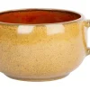 PROOF Crémier/saucière jaune porcelaine 16 cl Ø 9 cm Elements Mustard Hot