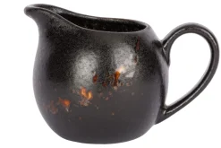 Crémier/saucière noir porcelaine 14 cl Ø 11 cm Etna - PROOF Online