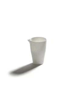 Crémier/saucière rond blanc porcelaine bone china Ø 7,5 cm Nido - SERAX New