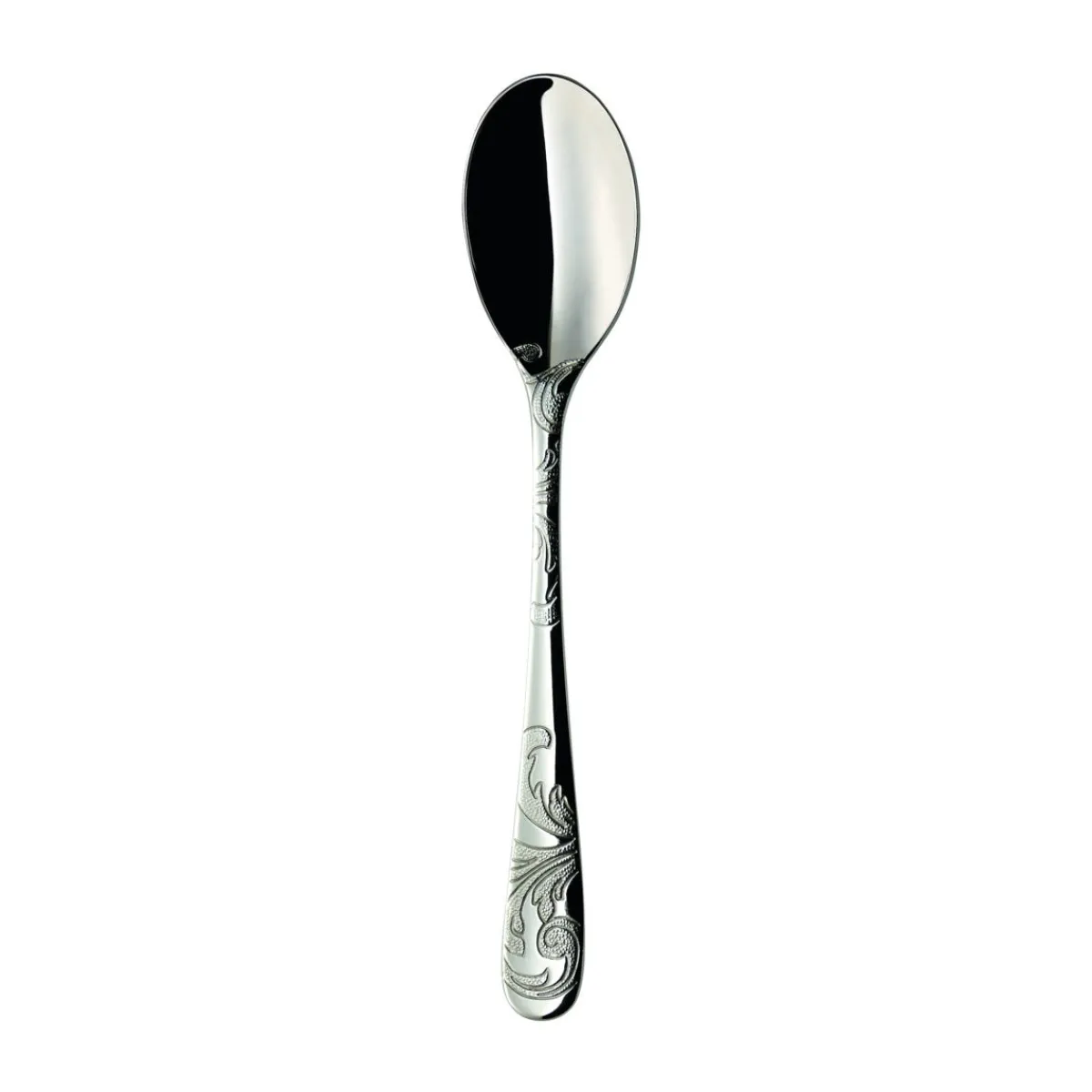 DEGRENNE Cuillère a dessert inox 18/10 17,8x1,56 cm Aquatic Couture Hot