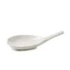Cuillère amuse-bouche irrégulier Blanc albâtre porcelaine culinaire 9 cm Yli - REVOL Best