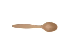Moom Tableware Cuillère à café beige bagasse 11 cm (400 pièces) Clearance