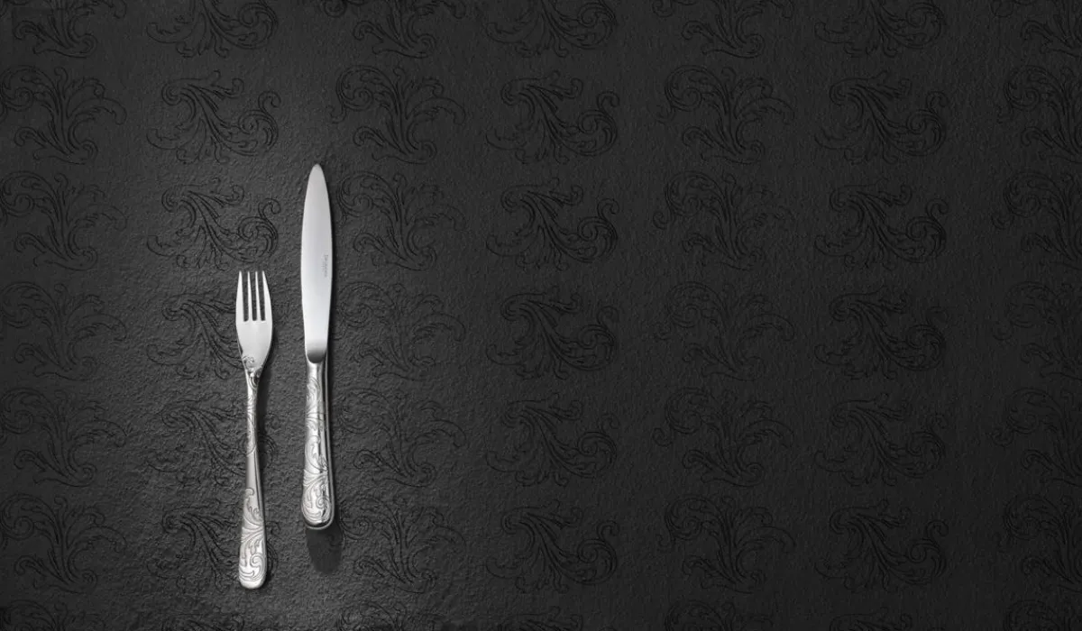 DEGRENNE Cuillère à café inox 18/10 13,7x1,19 cm Aquatic Couture Sale