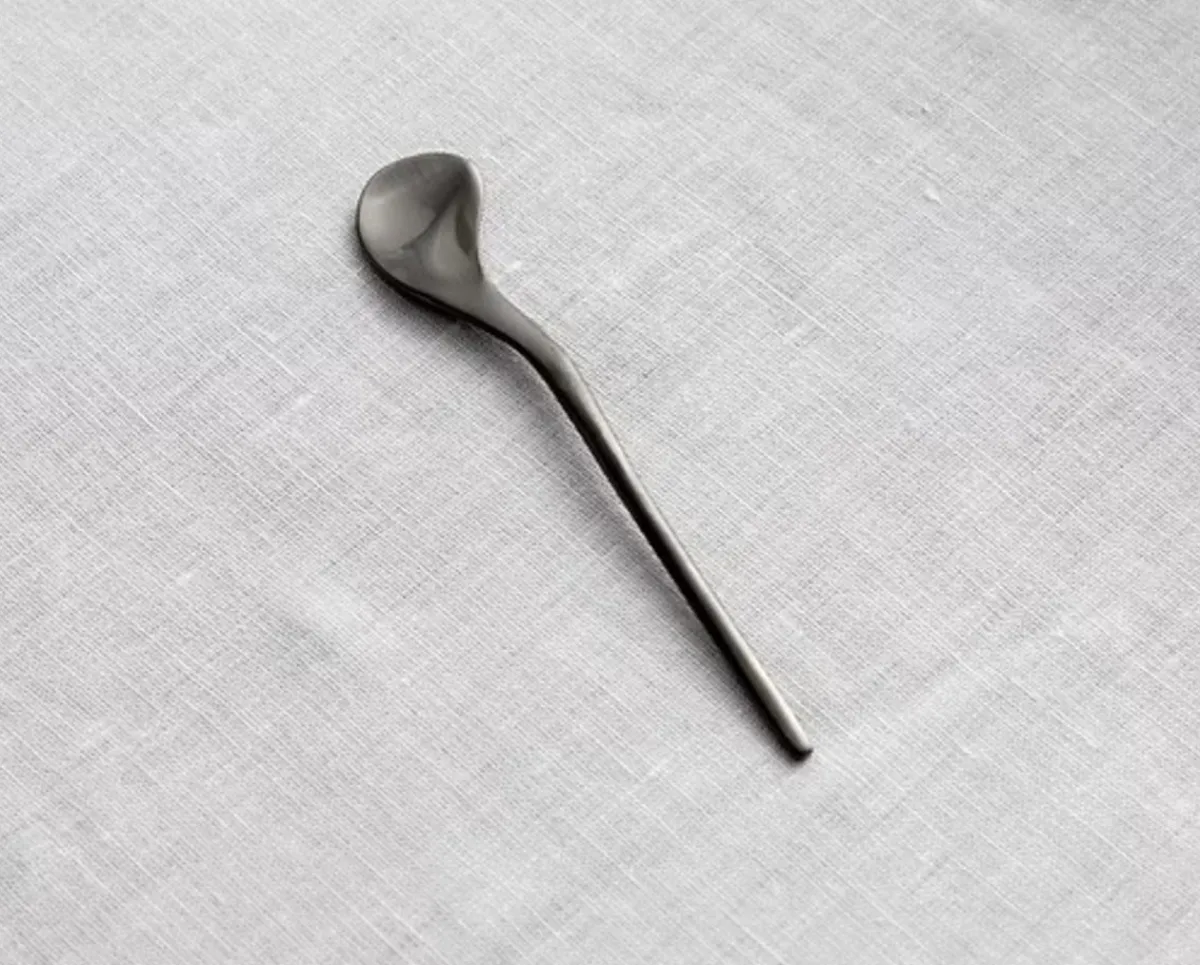 COOKPLAY Cuillère à café noir inox 18/10 11x2 cm Rama Best