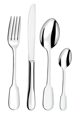 ESSENTIALS COLLECTION Cuillère à café rond inox 18/0 14,2 cm Vieux Paris Best