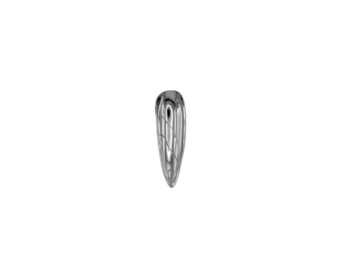 Cuillère coquillage droit inox 18/10 11,5 cm Caikos - RAK New